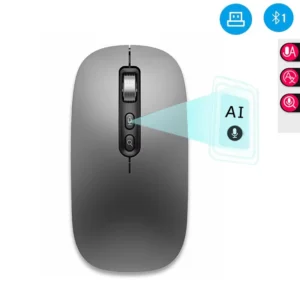 jomaa smart voice mouse rechargeable 2.4g bluetooth wireless mouse ai intelligent mouse for translation speaking and typing